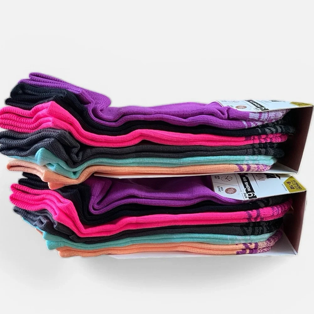 🌸Womens Extended Size Socks 12 Pair